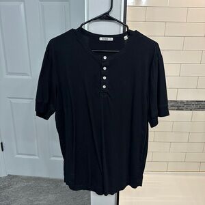 Buck Mason S/S Curved Henley